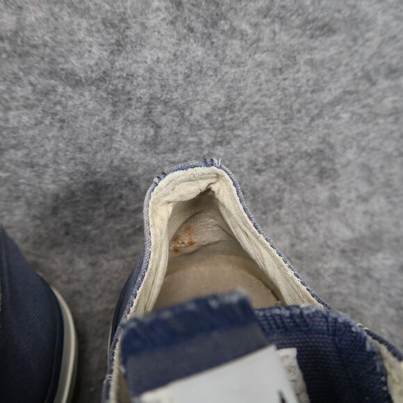 Converse Shoes Womens 7 Casual Sneakers All Star Low Lace Up Trainer Canvas Blue - Picture 5 of 13